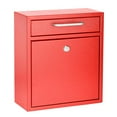 thumbnail image 2 of AdirOffice Wall Mount Mailbox - Mailbox with Lock and Keys- Durable Wall Mounted Locking Mailbox and Cash Drop Box for House, Apartments and Bussiness After Hours Deposits, 2 of 4