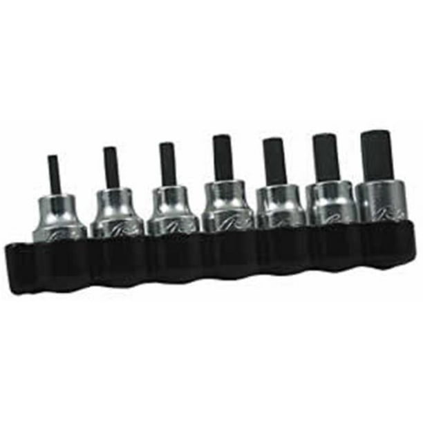 Lisle 33850 7 Piece Metric Hex Bit Socket Set