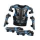 thumbnail image 4 of Traje de protección para motocicleta para niños, equipo de motocross, protector completo para niños con codos Azul, 4 of 9