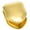 Gold, variant on HOOUN 14K Gold Plated HipHop Teeth Grill False Whitening Plated SmallSingle Tooth C:yq-Silver
