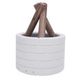 thumbnail image 1 of Flame Diffuser, Elegant Home Decor LED Light White Humidifier 250ML Bonfire Shaped Diffuser  for Living Room Bedroom, 1 of 7