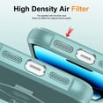 thumbnail image 6 of Allytechgroup iPhone 14 Plus Case Magnetic, Compatible with Magsafe & Car Mount Adjustable Stand Ring Holder Heavy Duty Shockproof Anti-Scratch Matte Phone Case for iPhone 14 Plus, Blue, 6 of 7