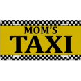 thumbnail image 1 of Mom's Taxi Metal License Plate, 1 of 1