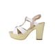 thumbnail image 3 of Sandalia de vestir Tacones Mujer Sintetico Blanco Leon 392443, 3 of 4