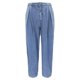 thumbnail image 3 of Pantalones vaqueros de cintura alta vintage de algodón TEELYNN para mujer, pantalones vaqueros holgados bohemios de verano para mujer, pantalones vaqueros casuales holgados de playa azules 2022, 3 of 4