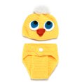 thumbnail image 1 of Adorable disfraz de bebé de ganchillo, pollo amarillo, ropa tejida para recién nacidos, accesorios de fotografía (sin zapatos), 1 of 6