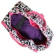thumbnail image 3 of CalBags Floral Prints 21-Inch Carry-On Rolling Duffel Bag - Pink Trim Damask, 3 of 7