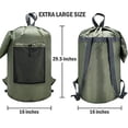 thumbnail image 2 of Large Laundry Bag Backpack Laundry Backpack with Shoulder Straps and Mesh Poc..., 2 of 7