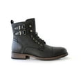 thumbnail image 4 of Polar Fox Mitch MPX808576 Mens Casual Cap Toe Boot Motorcycle Zipper Boots, 4 of 4