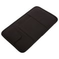 thumbnail image 4 of Organizador de parasol para coche, bolsa de almacenamiento interior para gafas, clip para tarjetas, almacenamiento interior para gafas de sol, tarjetas, licencia y documentos, 4 of 7