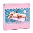 thumbnail image 3 of Float Life by FUNBOY Pink & White Striped Palm Pool Float Lounger, Oversized Design, Adults or kids Ages 8+, 3 of 9