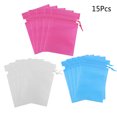 thumbnail image 3 of 15 Pcs Birthday Bags for Presents Cookie Bag Drawstring Pouch Drawstring Bags Wedding Treat Bags Gift Bags, 3 of 6