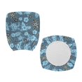 thumbnail image 2 of Chririnla Office Chair Cover Sea Turtle Hibiscus Pattern with Stretchable Easy to Remove Computer Desk Chair Seat Covers for Gaming Chairs, 2 Piece Sets Computer Office Chair Cover, 2 of 8