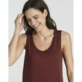 thumbnail image 3 of 3 Pack: Women's Scoop Neck Sleeveless Nightgown Sleep Dress Nightshirt (Available In Plus), 3 of 6