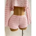 thumbnail image 4 of Conjunto De Dos Piezas Rosa-2 Con Top Asimétrico Y Shorts Cortos, 4 of 28
