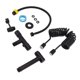 thumbnail image 4 of Kit de rociador de bidé de mano para baño, rociador de inodoro con manguera para mujer, lavado femenino, negro, 4 of 6
