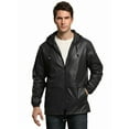 thumbnail image 4 of COOFANDY Mens Waterproof Raincoat Lightweight Rain Jacket Hooded Windbreaker, 4 of 10