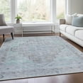thumbnail image 5 of Dalyn Rugs Machine Washable Indoor/Outdoor Chantille Gray 3' x 5' Rug, 5 of 9