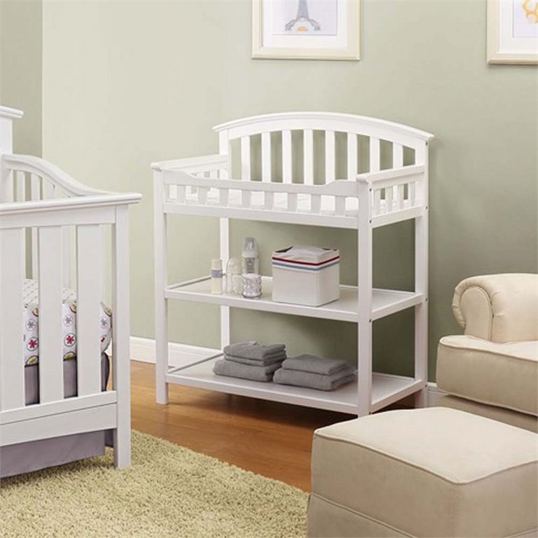 Graco white sales changing table