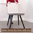 thumbnail image 4 of NancyProtectz The Original Furniture Sock (Small/Black) Patented with Grips Inside/Chair Leg Hardwood Floor Protectors. The Original Furniture Sock., 4 of 6