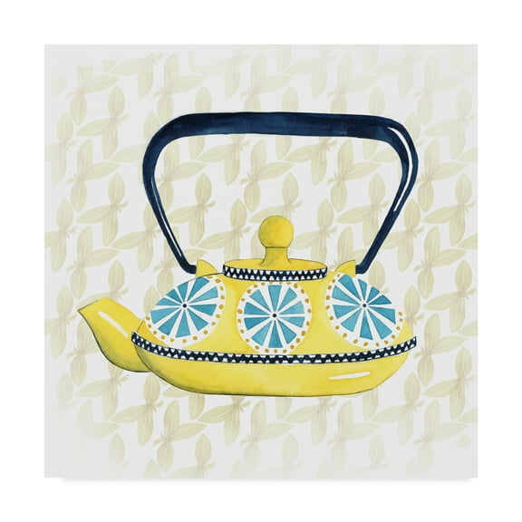 Trademark Fine Art 'Sweet Teapot II' Canvas Art by Grace Popp