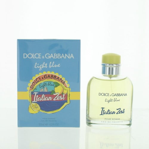 Forstyrre camouflage Vil Dolce and Gabbana Light Blue Italian Zest, 4.2 oz EDT Spray - Walmart.com