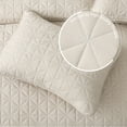 thumbnail image 3 of Exclusivo Mezcla Queen Quilt Bedding Set, Lightweight Soft Brich Beige Queen Bedspreads Coverlets with Geometric Stitched Pattern, 3 of 8