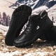 thumbnail image 4 of Zapatos Altos Botas Tobillo Hombres Nieve Antideslizantes Ligeras Acampar Conducir, 4 of 9