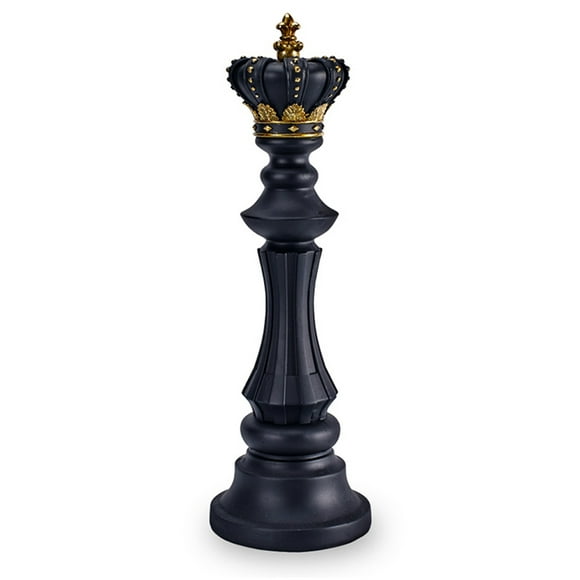 1Pcs Chess Pieces Simulated Chess Ornaments International Chess King Queen