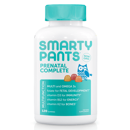 SmartyPants Prenatal Complete Multivitamin Gummies, 120