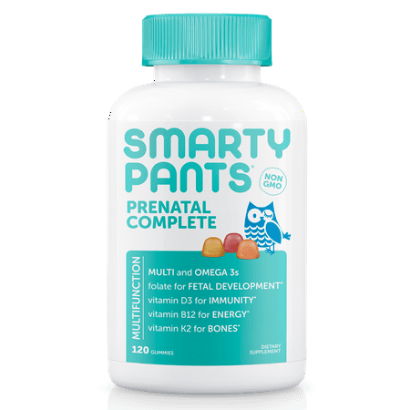 Prenatal Set - SmartyPants Prenatal Complete Multivitamin Gummies, 120 Ct