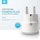 thumbnail image 2 of Enchufe inteligente Tuya WiFi Smart Socket Automatización del hogar 16A Función de sincronización del zócalo de control remoto Barbie Nuevos Originales, 2 of 9