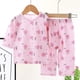 thumbnail image 2 of Conjunto de pijamas de algodón para niños y niñas, ropa transpirable de manga larga con diseño de gato, conejo y Animal, ideal para el verano, 2 of 4