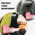 thumbnail image 4 of Uemuo Bright Lemons Printed Car Back Seat Protector,2 Pcs Backseat Car Organizer, Kick Mats Back Seat Protector , Back Seat Organizer for Kids, 4 of 8