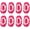 Pink, variant on Mop Slippers Washable Microfiber Floor Cleaning Shoes Cover Chenille Duster Foot Socks Tools for House Clean, Rose Red 2 Pack