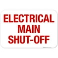 thumbnail image 1 of Electrical Main Shut-Off Sign,, 1 of 8