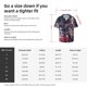 thumbnail image 5 of Fotbe Astronaut In Cosmic Garden Camisa Estampada de Manga Corta para Hombre, Casual de Verano, Estilo Playero, Sin Arrugas-Large, 5 of 5