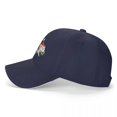 thumbnail image 4 of Gorra de béisbol con diseño de conejo de Papá Noel para hombre y mujer, gorro de béisbol con forma de bola, 2023, 4 of 4