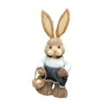 thumbnail image 1 of Figura de conejo de Pascua hecha de paja, adorno de escritorio, decoración de Pascua de dibujos animados Estilo E, 1 of 9