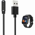 thumbnail image 1 of Chenchen [2 Pack] for OKYUK T18 4G Kids Smart Watch Charger, Magnetic Replacement Charging Cable Compatible with OKYUK T18 Smart Watch(Black), 1 of 1