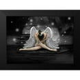 thumbnail image 2 of Babette 24x18 Black Modern Framed Museum Art Print Titled - Silver Angel, 2 of 5