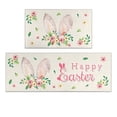 thumbnail image 2 of Amzcrzy Nylon Holiday Carpet Easterthemed Doormat Easter Welcome Mat Absorbent and Mat Suitable for Spring Home Decor and Entryways Foot Cushions Shoe Inserts Insoles Men, 2 of 6