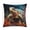Pattern-3, variant on Pillow Case Oil Painting of A Sea Turtle with Coral And Sea Shells Linen Cushion Case Outdoor Home Decoration 16"x16" Home Decor Throw Pillows Cover Abstract Tortoise Outdoor Pillows