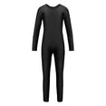 thumbnail image 5 of ATOGUTA Girls Jumpsuit Unisex Kids Jumpsuits Long Sleeve Rompers Performance Outfits Size 1T-12, Black, 5 of 6