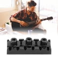 thumbnail image 4 of Guitar Locking Nut, Adjusting Height Guitar String Locking Nut Set Robust 1.67in 7 String Lightweight  For Maintenance Silver,Black, 4 of 8