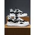 thumbnail image 1 of Men Colorblock Lace-up Front Chunky Sneakers, Sport Outdoor Sneakers, 1 of 5