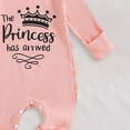 thumbnail image 4 of Splozh Newborn Hospital Outfit Boy Baby Outfit Romper Jumpsuit Cute Baptism Outfit with Headband Sleep and Play Romper Pink,NewBorn, 4 of 6