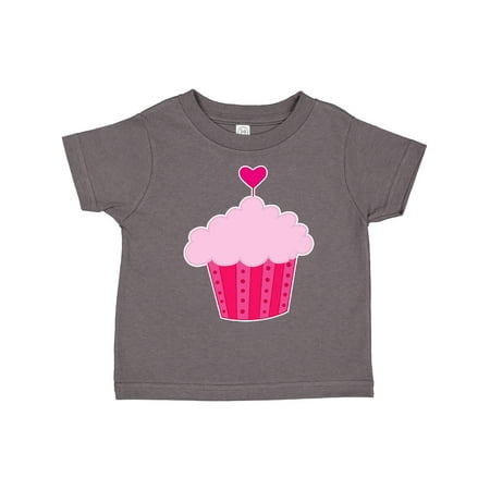 

Inktastic Pink Cupcake Gift Toddler Toddler Girl T-Shirt