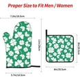 thumbnail image 3 of Saint Patrick Day Oven Mitts and Pot Holders 4 Pcs Sets for Kitchen, Cooking Gloves Heat Resistant Oven Mitt Gloves Non Slip Potholders BBQ Gloves for Baking, Grilling, BBQ, 3 of 6
