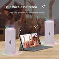 thumbnail image 5 of HEYSONG Portable Bluetooth Speaker, 16W, Pink, REVERB, 5 of 5